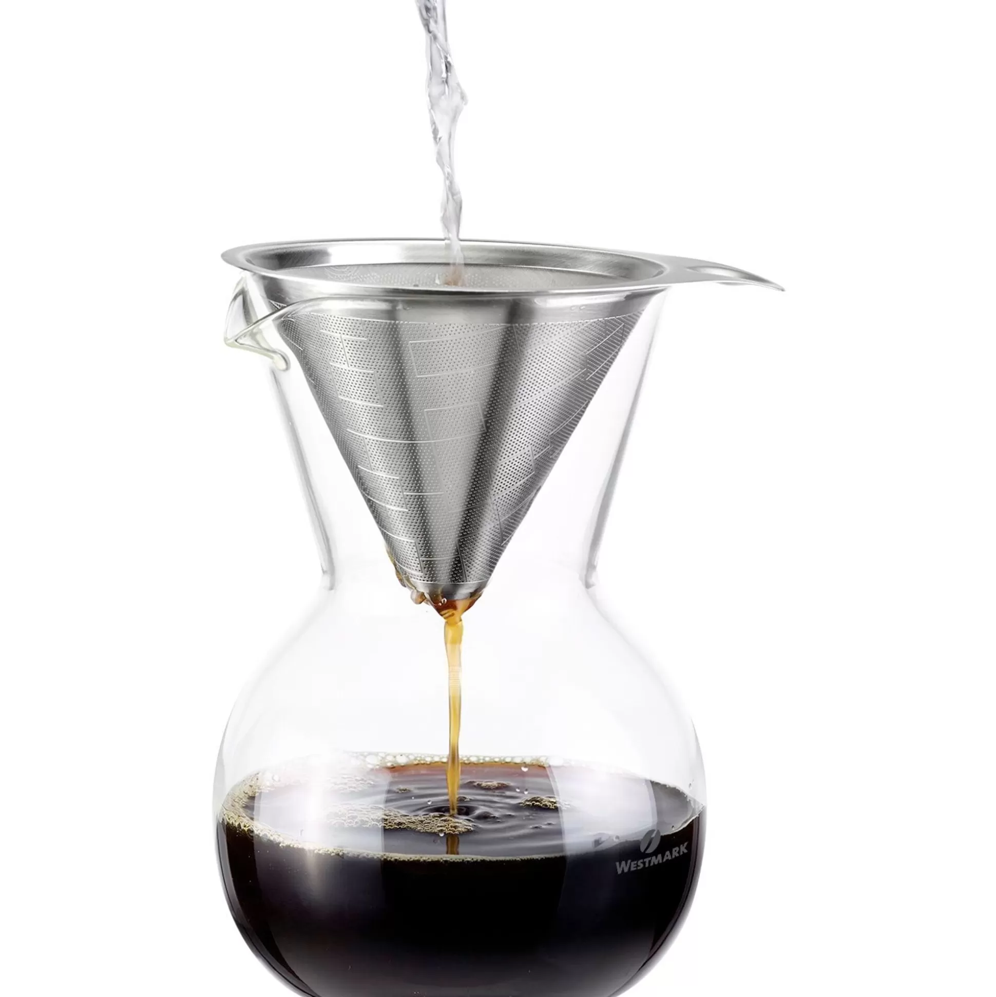 Cafetière « Brasilia » de Westmark avec filtre permanent et couvercle pratique - Capacité 500 ml par Zeven & Persen