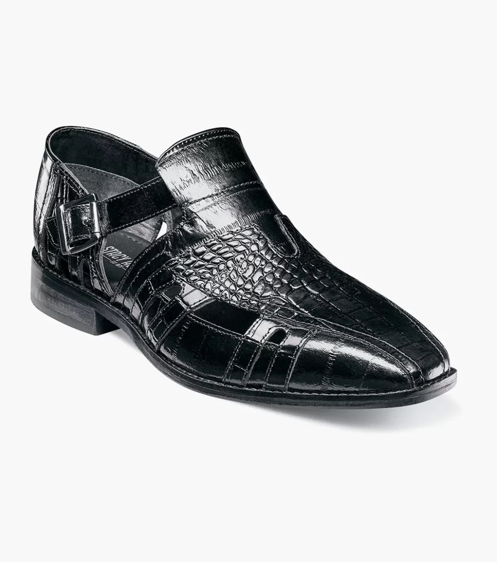 Élégantes chaussures Stacy Adams Calvino en cuir noir - Promotion exclusive