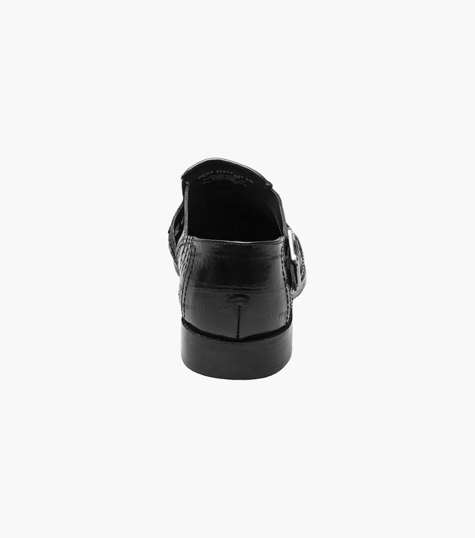 Élégantes chaussures Stacy Adams Calvino en cuir noir - Promotion exclusive