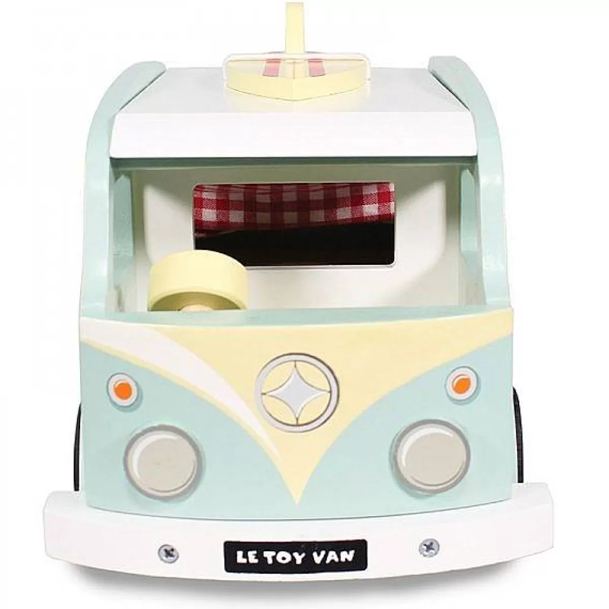 Van Aménagé Rétro Bleu Ciel - Miniature Collectionneur pour Enfants - Offre Spéciale Édition Limitée