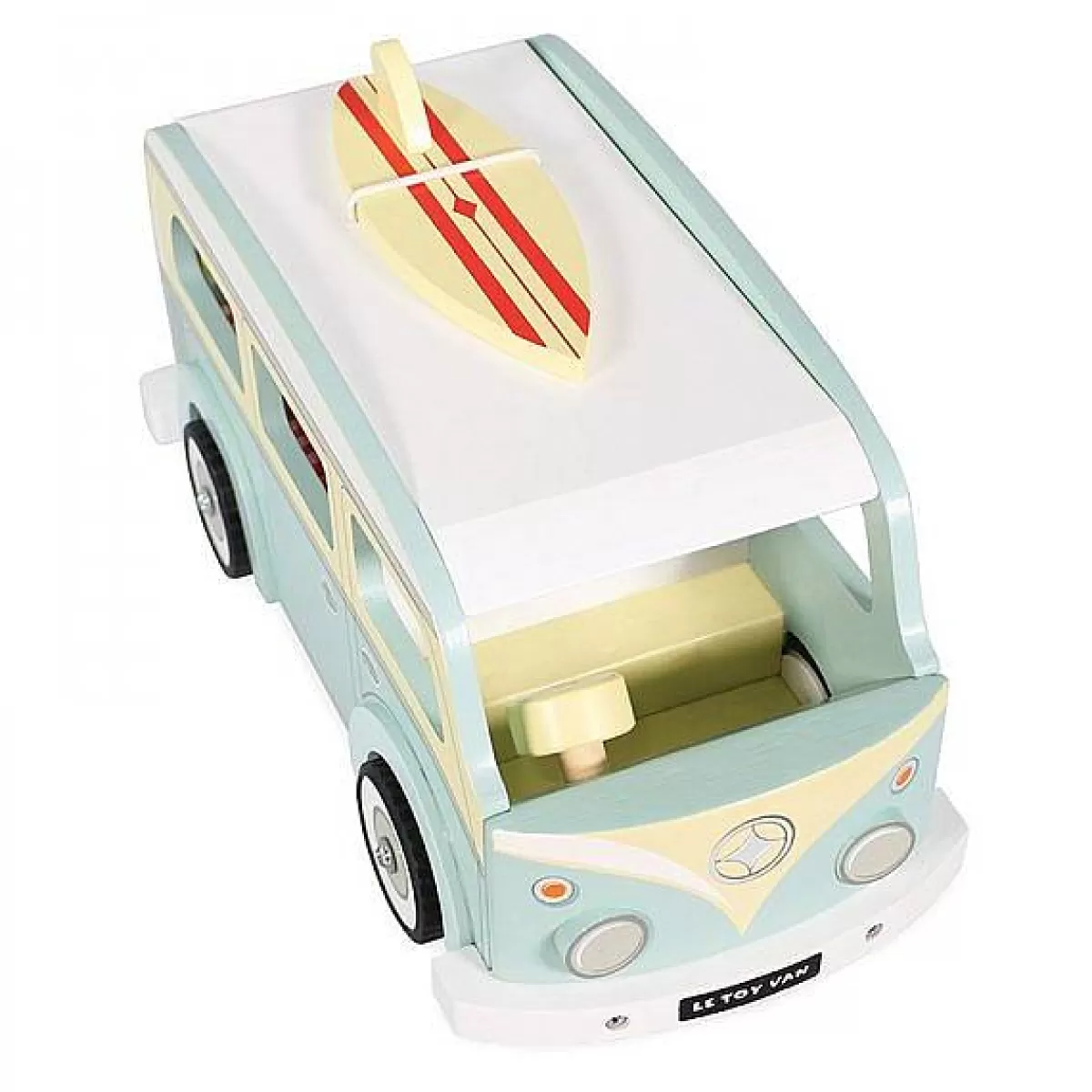 Van Aménagé Rétro Bleu Ciel - Miniature Collectionneur pour Enfants - Offre Spéciale Édition Limitée