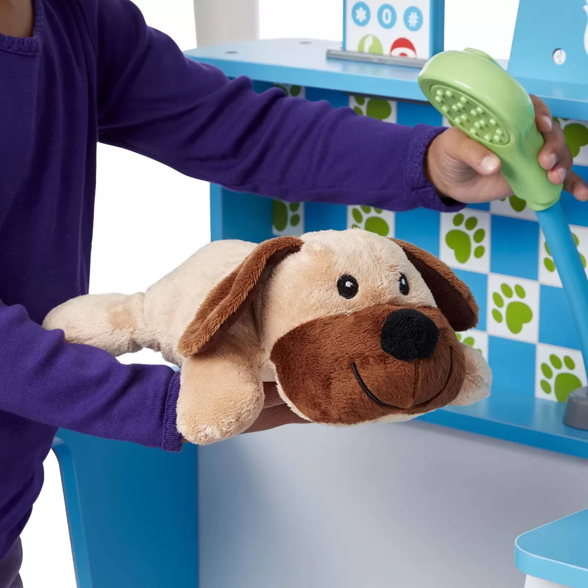 Melissa & Doug - Coffret Créatif Vétérinaire & Salon de Beauté pour Enfants - Jouet Éducatif Imaginatif en Promotion