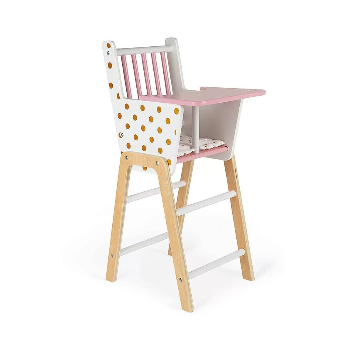 Janod Siège Haut Bébé Poupée Élégante - Design Candy Chic à Prix Doux