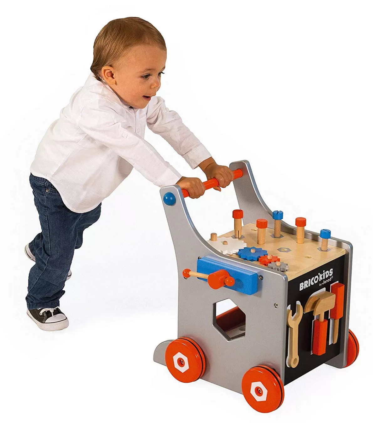 Chariot Magnétique Janod – Brico’Kids en Promo !