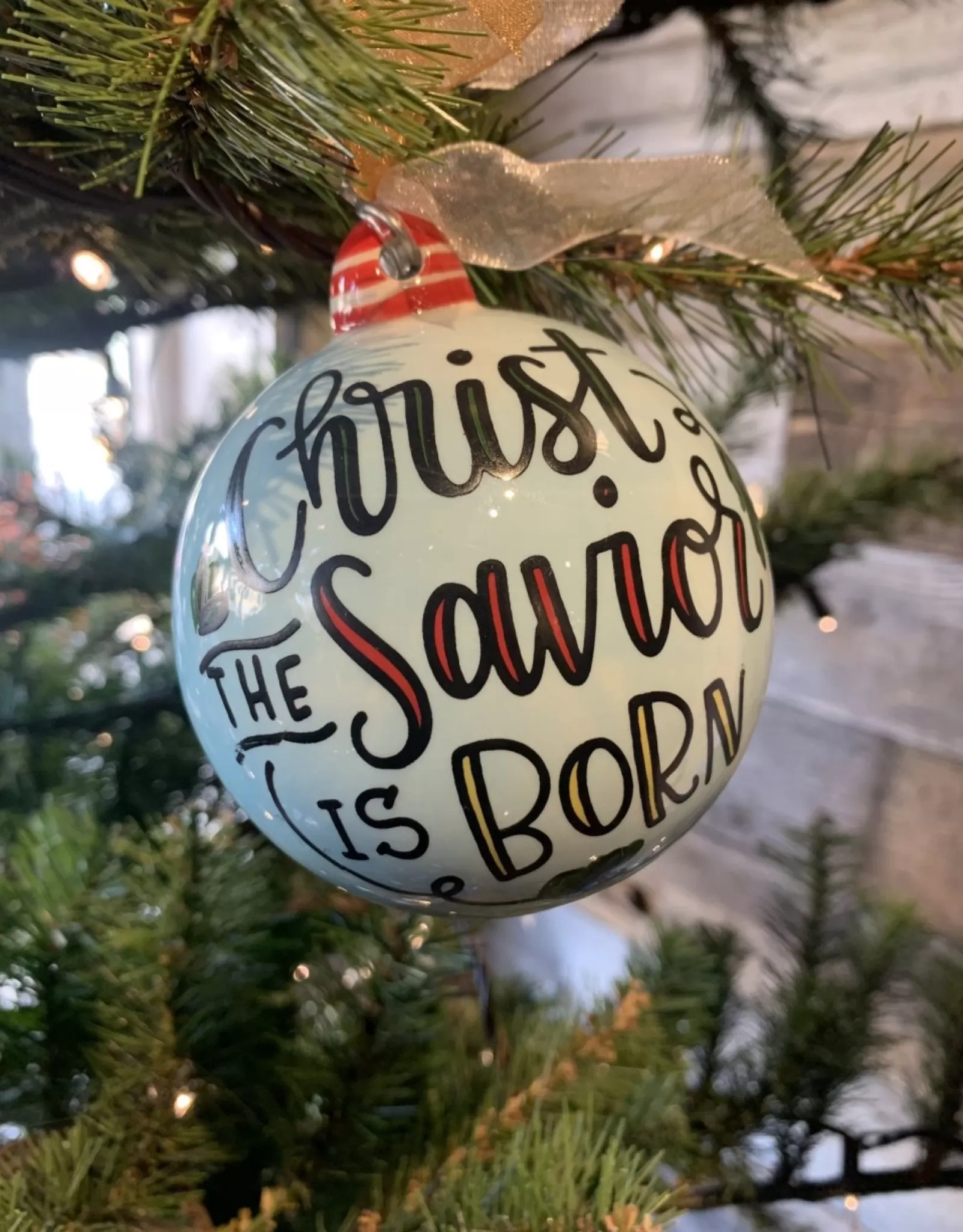 Décoration de Noël Glory Haus - Boule personnalisable 