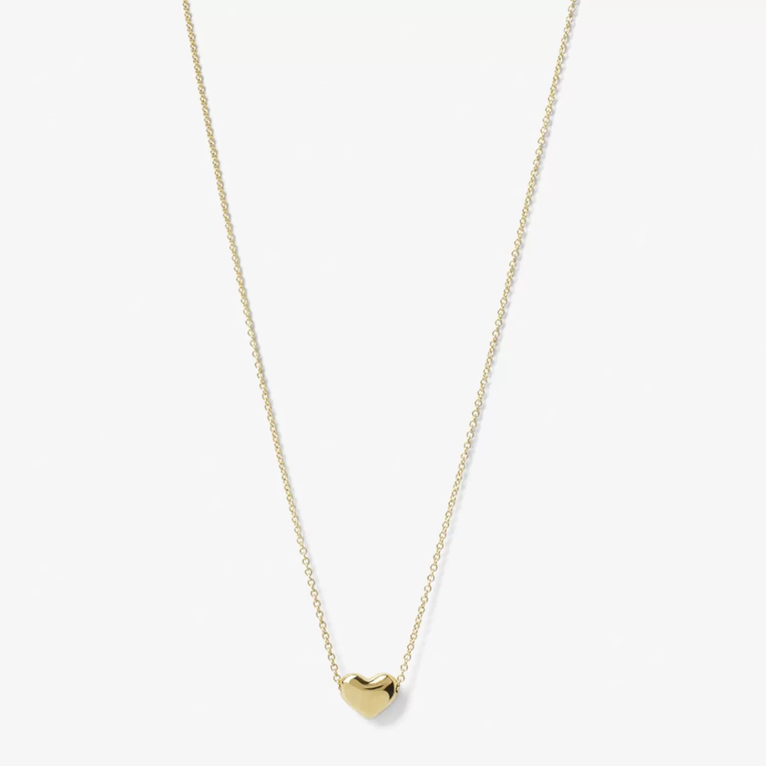 Collier Cœur Chubby en Or 18 Carats Alkemistry - Bijou Élégant pour un Style Intemporel