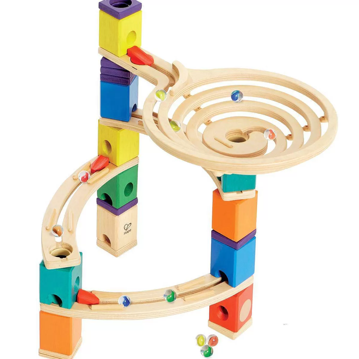 Circuit de Bille Château Quadrilla - Jeu de Construction en Bois HAPE | Offre Exceptionnelle