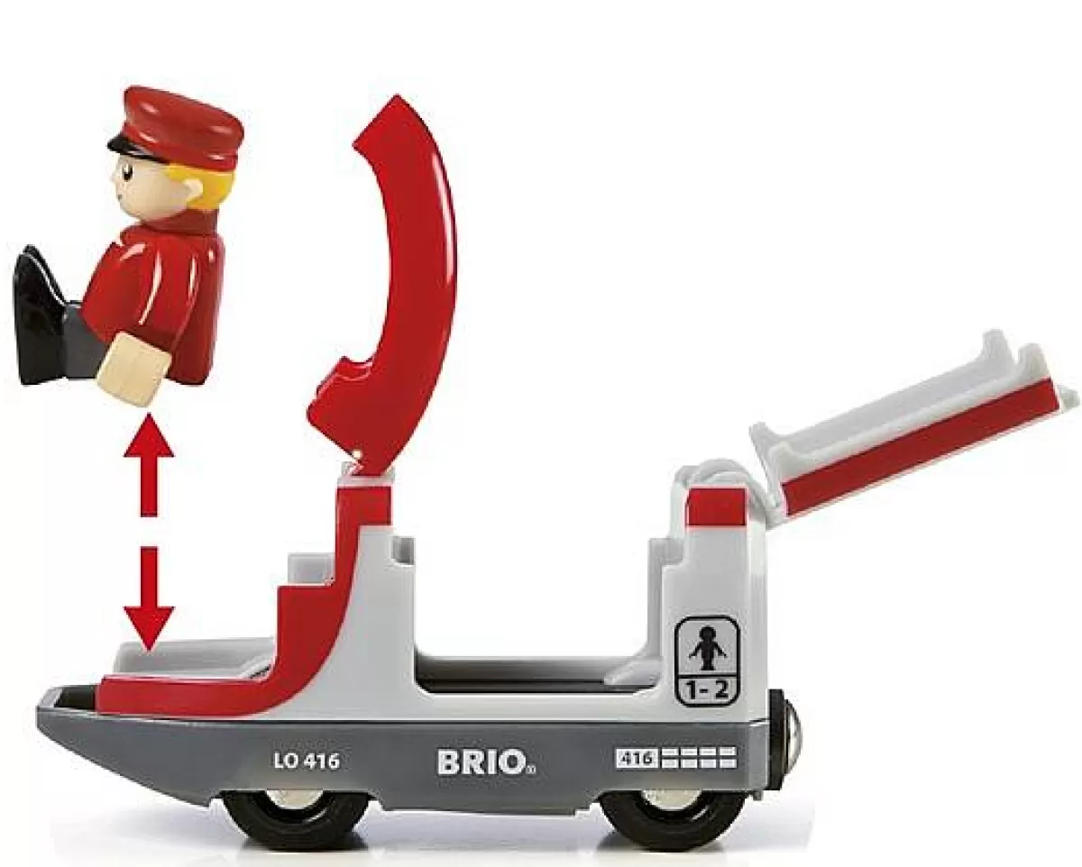 Circuit Brio Évolutif - Ensemble Démarrage 8 Passagers, Jeu de Construction Ludique et Économique pour Enfants