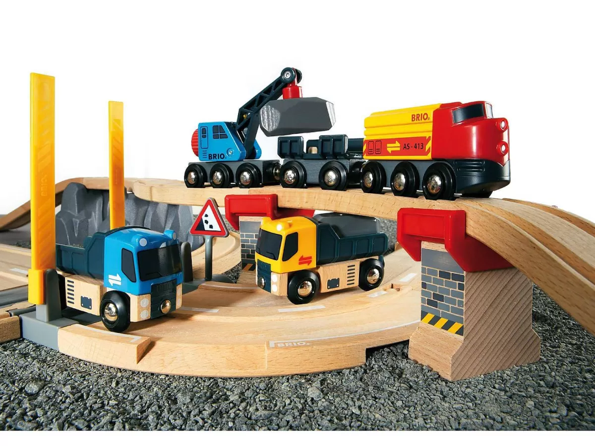 Circuit Modulaire Brio - Système Ferroviaire Innovant pour Transport de Roches Express  

(，，，，)