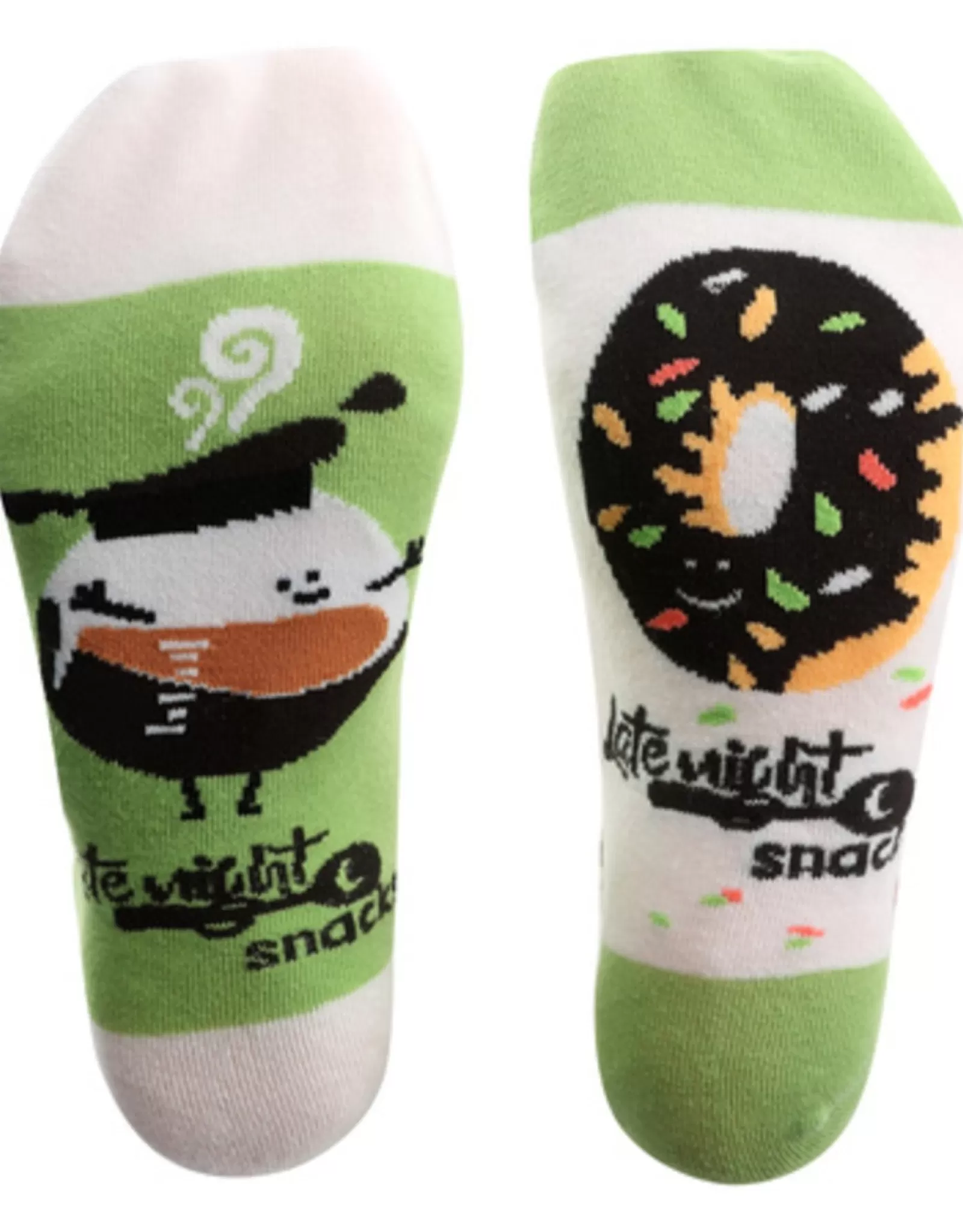 Chaussettes Confort Douillet | Collection Café Gourmand - Votre Pause-Café en Mode Détente avec des Motifs Donut Appétissants