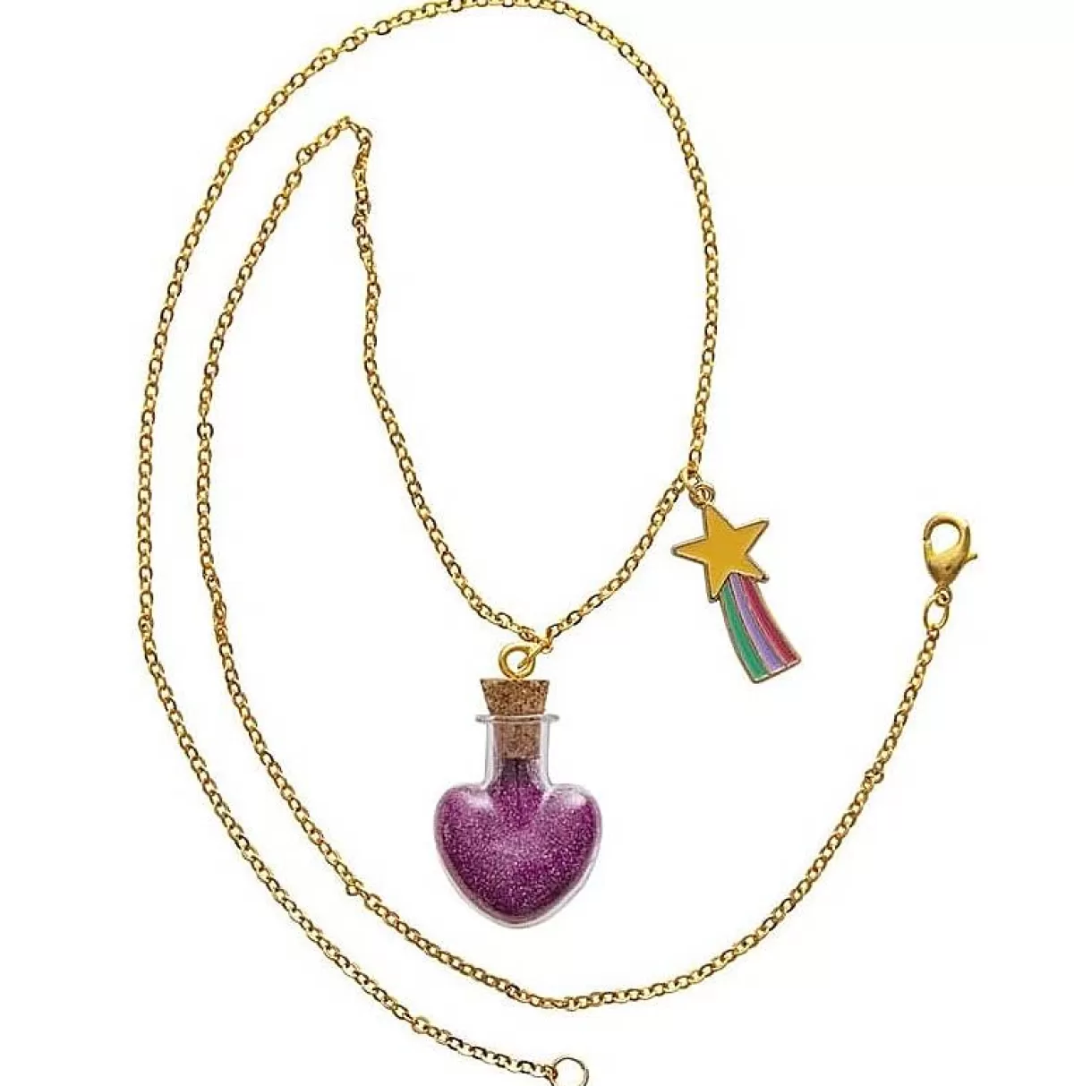 Janod - Kit de Création de 4 Bijoux Enchantés avec Fioles Magiques pour Enfants - Loisirs Créatifs Féeriques