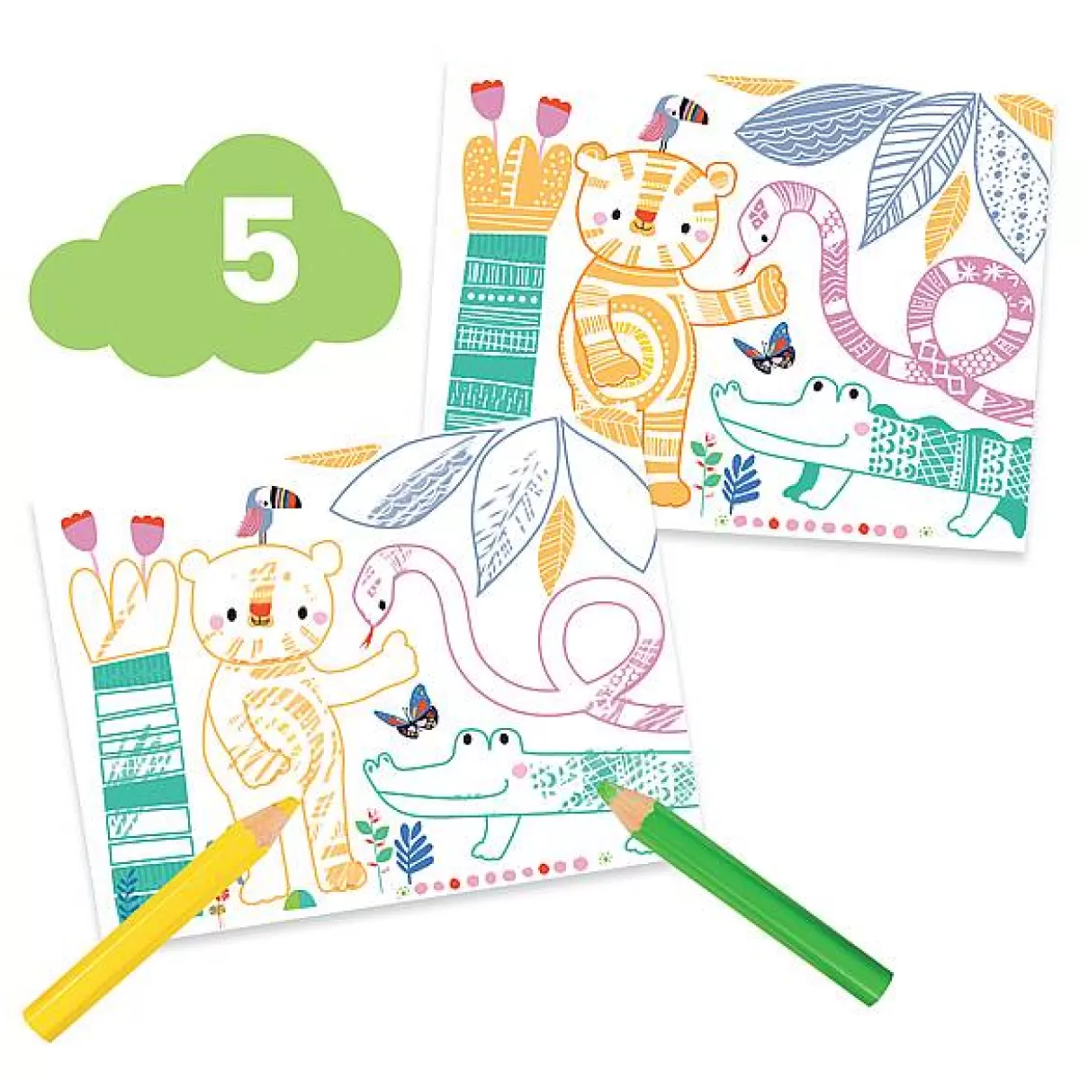 Djeco - Boîte à Création Enfant | 6 Ateliers Artistiques pour S'amuser + Promotion Exclusive