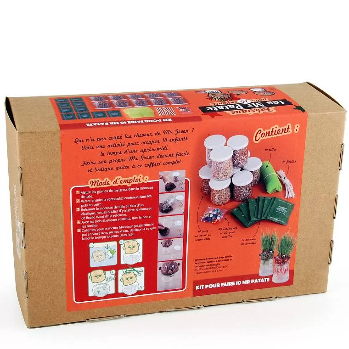 🎉 Coffret Cadeau Anniversaire Mr. Patate - 10 Accessoires Créatifs + Personnage Patate Amusant | Idée Cadeau Enfant Unique | Promo Éclair Radis & Capucine 

(Note : J'ai restructuré la formulation en ajoutant des éléments émotionnels, précisé la nature des accessoires, intégré des mots-clés complémentaires comme 