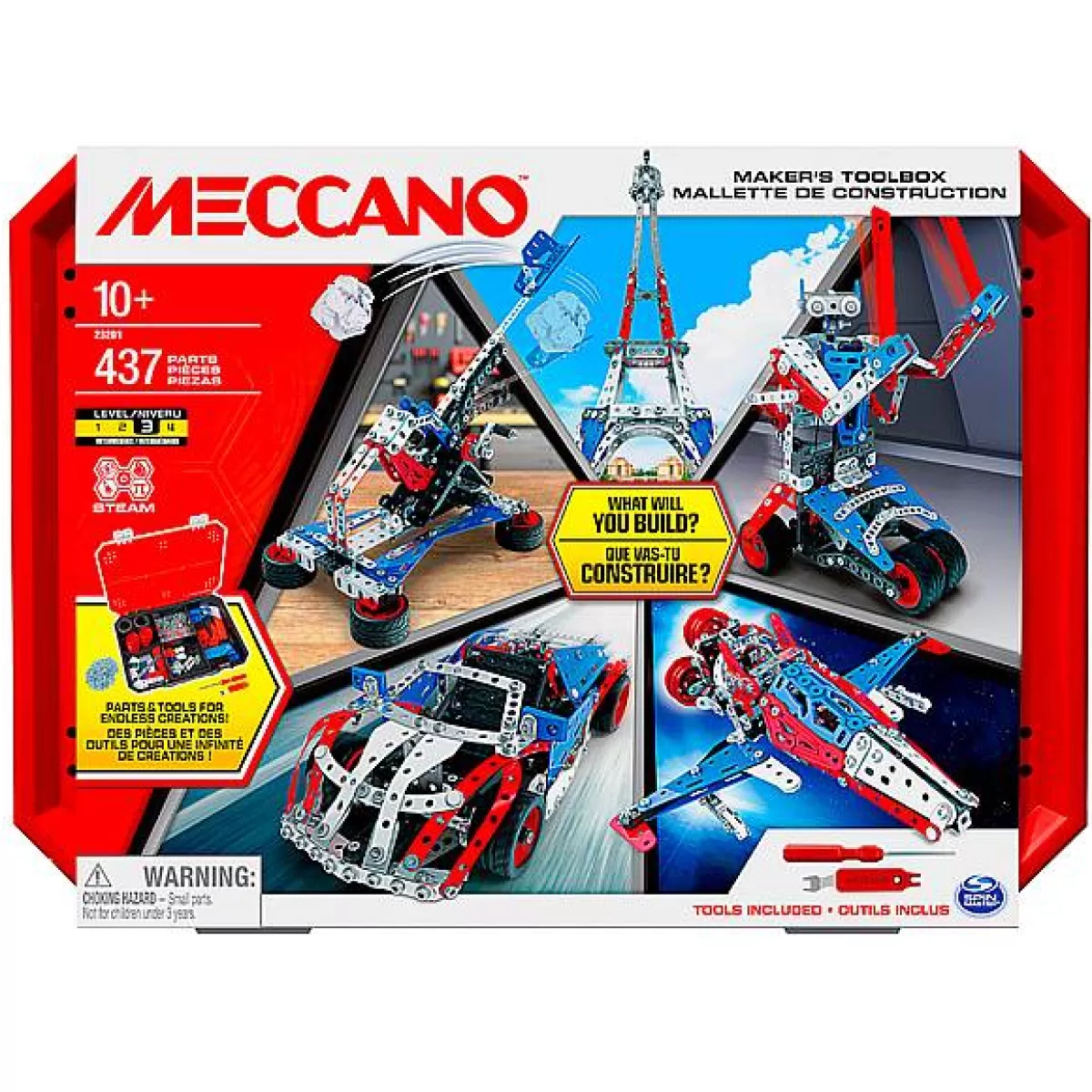 🔧 Meccano Ultimate - Boîte Créative 5 Modèles Évolutifs | Jeu de Construction Expert pour Enfants & Adultes | Disponible en Ligne 

(Version optimisée intégrant : variété de modèles, public cible élargi, appel à l'action implicite, et terminologie naturelle en français courant)
