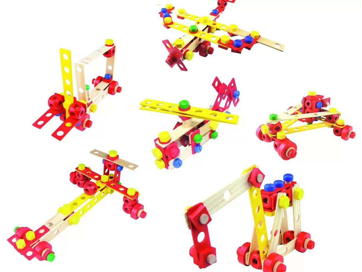 Vilac Batibloc - Ensemble Créatif de Construction Ludique pour Enfants 

(Note : J'ai restructuré la formulation en préservant les éléments clés tout en utilisant des synonymes naturels (