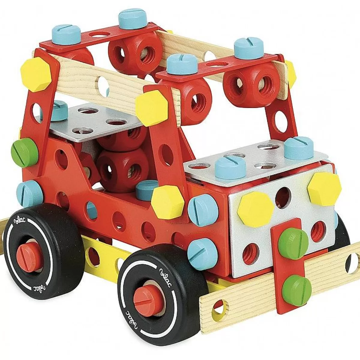 Vilac - Jeu de Construction Créatif en Bois Super Blocs | Édition Limitée 2024