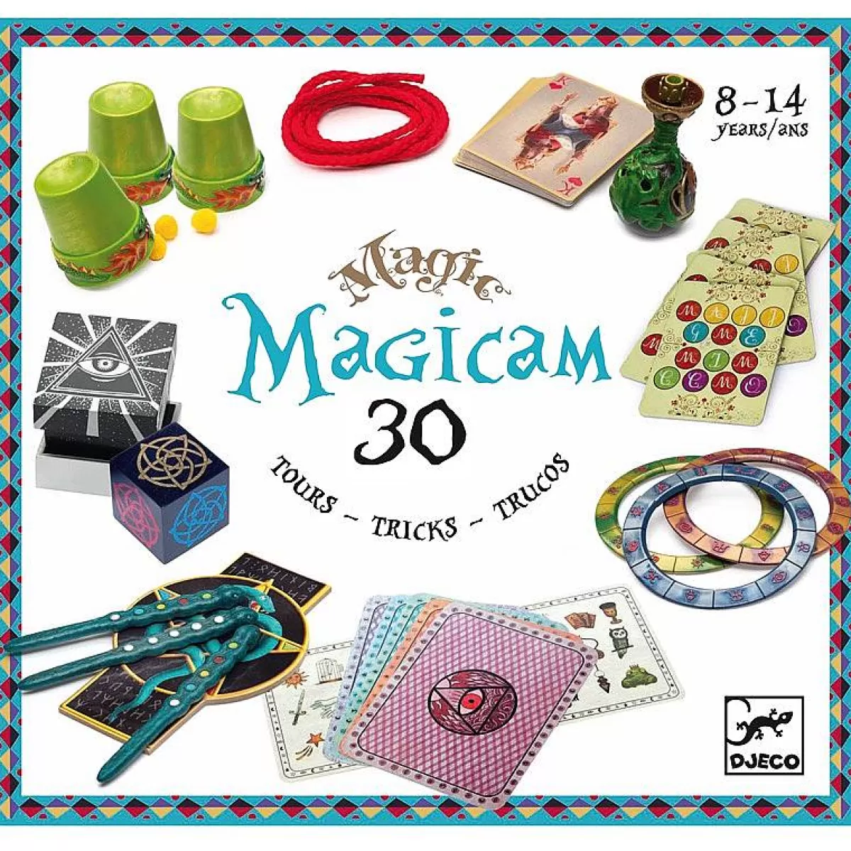【Offre Limitée】 Kit Complet de Magie Djeco Magicam - Idéal pour Enfants de 8 à 14 Ans | Découvrez l'Art de la Magie avec des Accessoires Pro & Tutoriels Exclusifs | Dernières Offres pour Apprenti Magicien - Créer des Moments Enchantés en Famille !