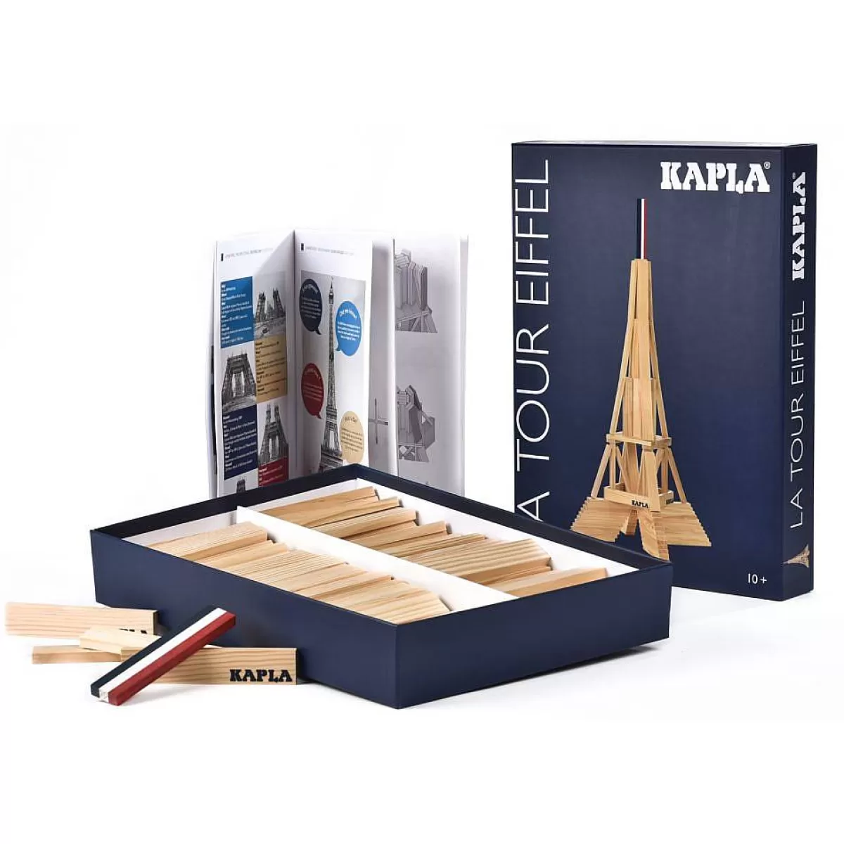 Édition Spéciale Tour Eiffel - Kit de Construction Kapla | Jeu Créatif en Bois + Idée Cadeau Originale (Promotion Éclair)