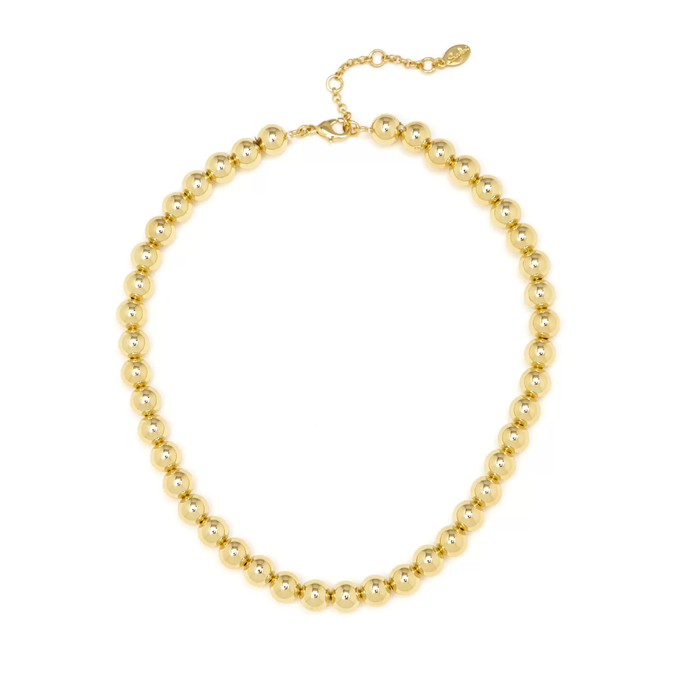 Collier ras du cou serti de grosses perles, inspiration élégante Sissi par Corte>Sodini