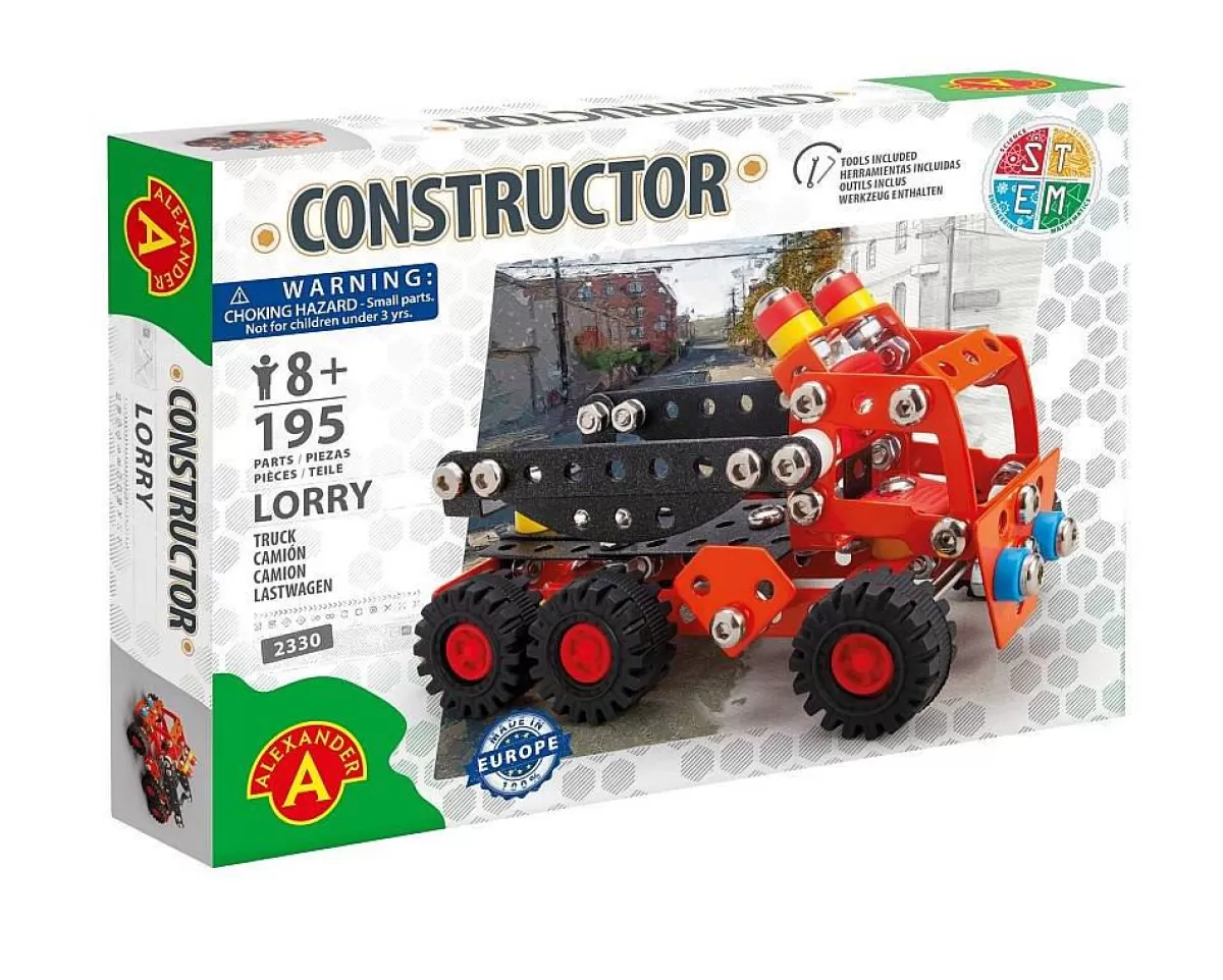 Camion de Chantier Éducatif Alex Toys - Jeu de Construction Interactif pour Enfants