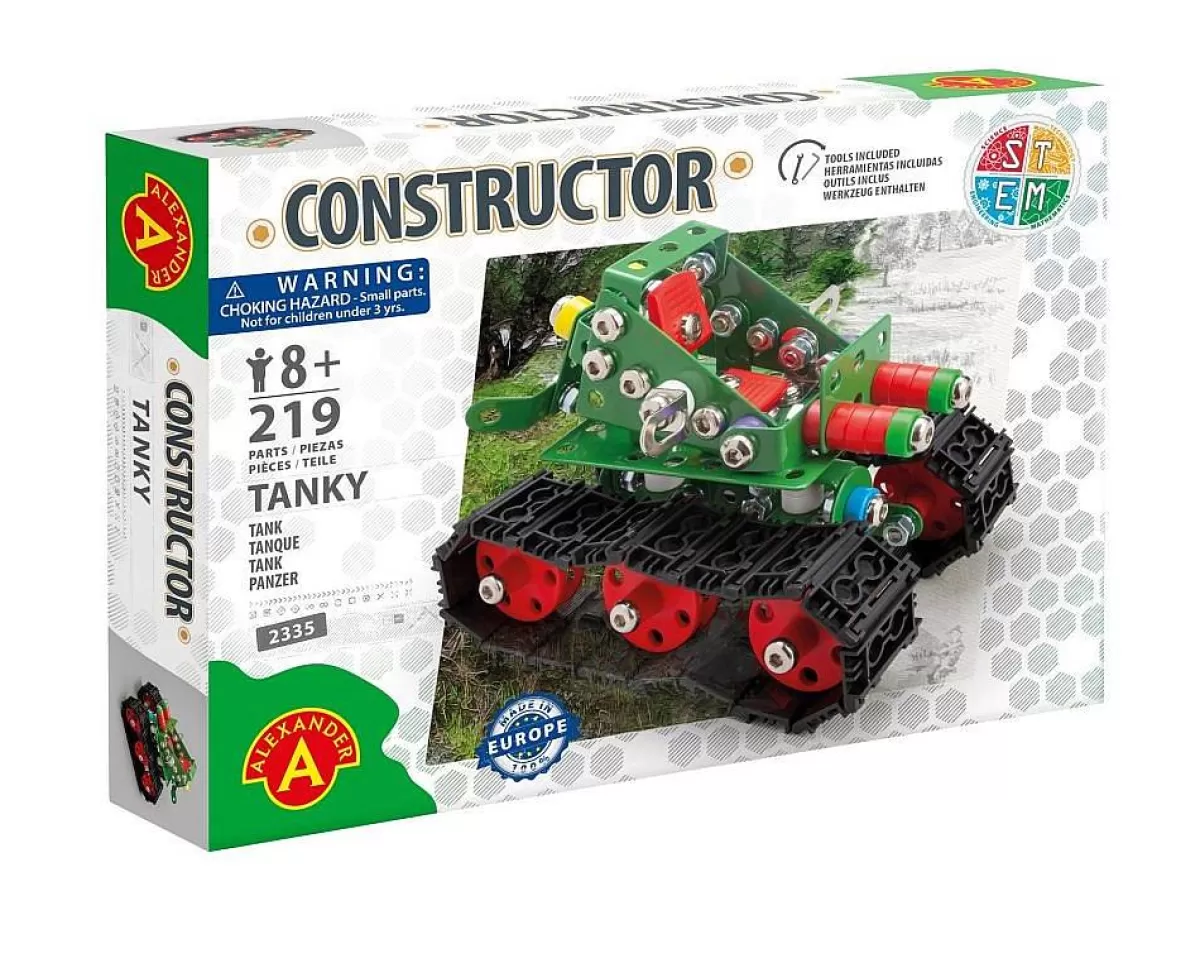 Alex’s Creative Play - Jeu de Construction Blindé Modulable pour Enfants Inventifs (6 Ans et +)