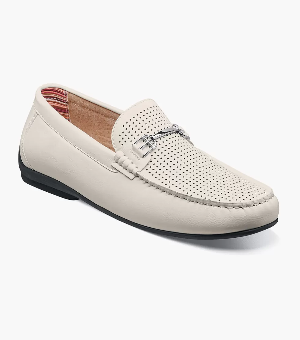 Promotion Exclusive sur les Chaussures Corley Blanc Élégantes Stacy Adams