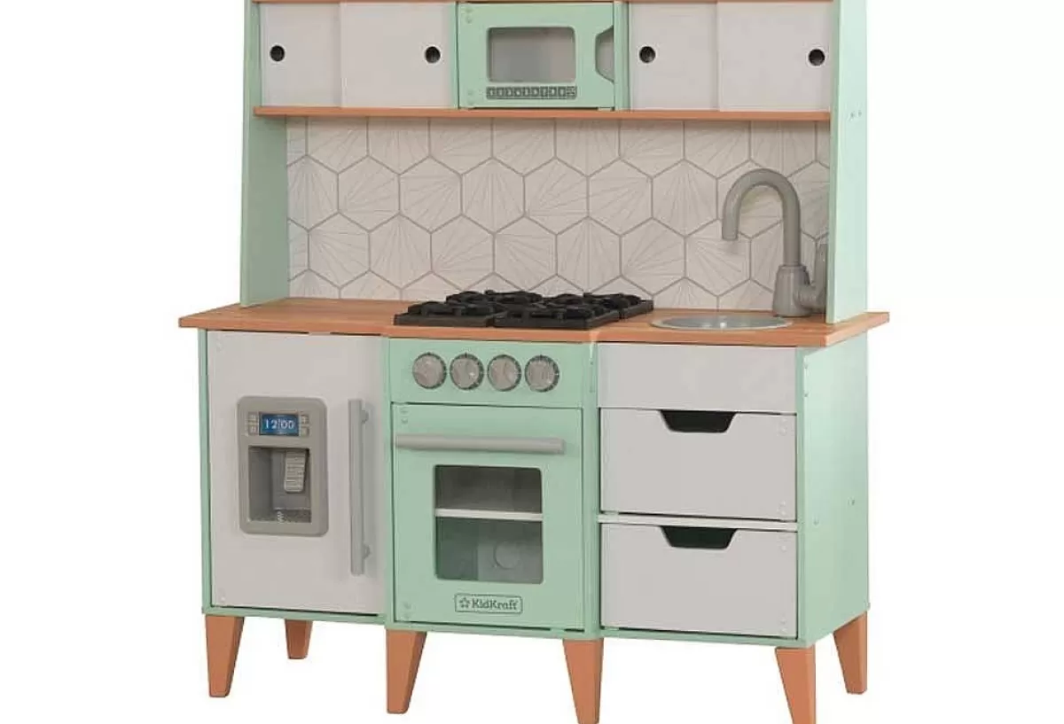 Cuisine Jouet Éducatif Style Rétro Années 50 pour Enfants Kidkraft - Promotion Exclusive -50%