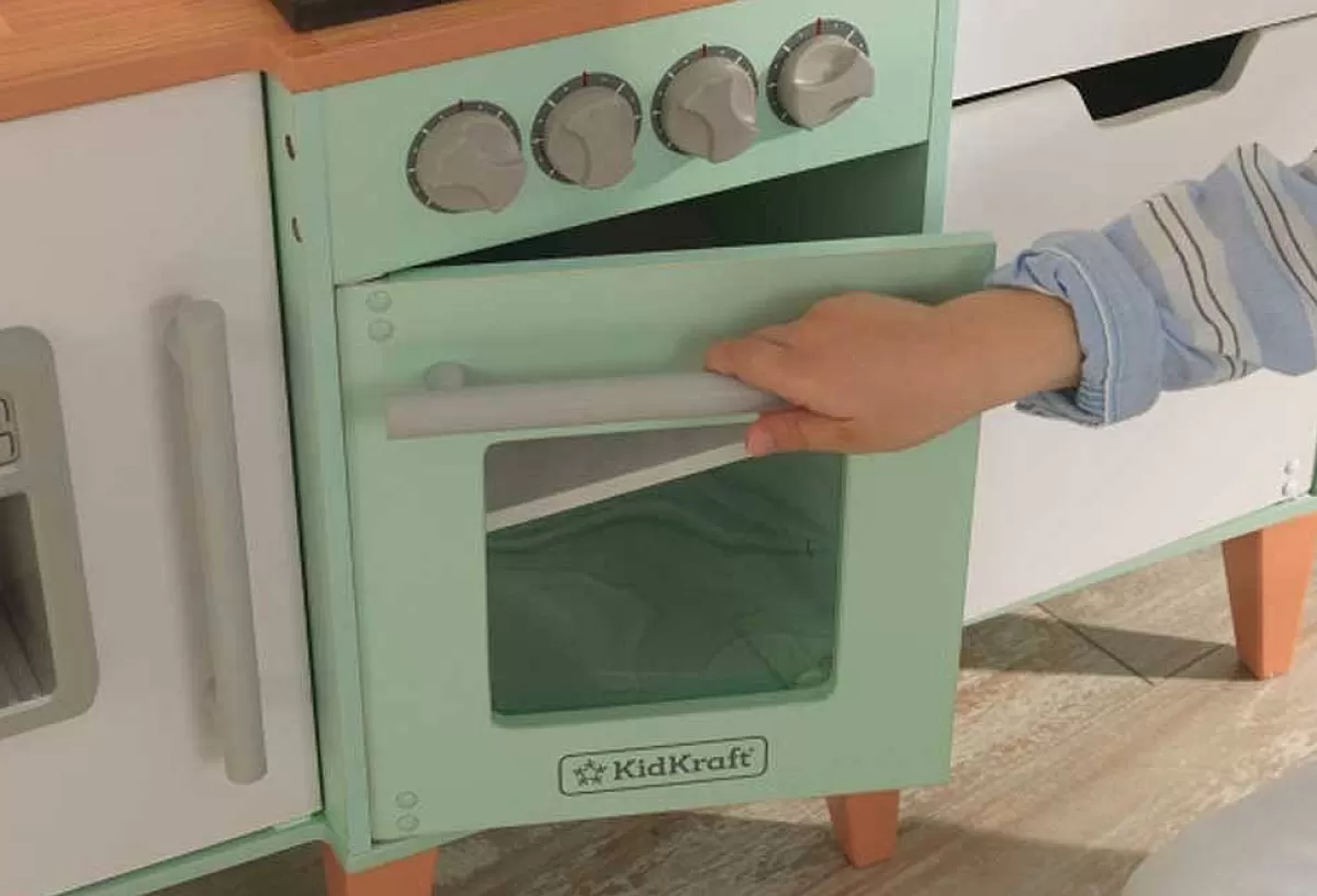 Cuisine Jouet Éducatif Style Rétro Années 50 pour Enfants Kidkraft - Promotion Exclusive -50%