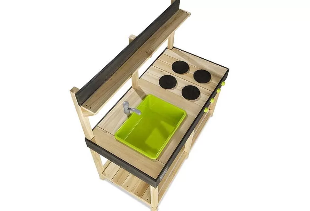 Cuisine d'Extérieur en Bois pour Enfants - Yummy Shop  
Jeu Créatif et Éducatif - Jouet Durable & Sécurisé  
Idée Cadeau Ludique pour Développer l'Imagination