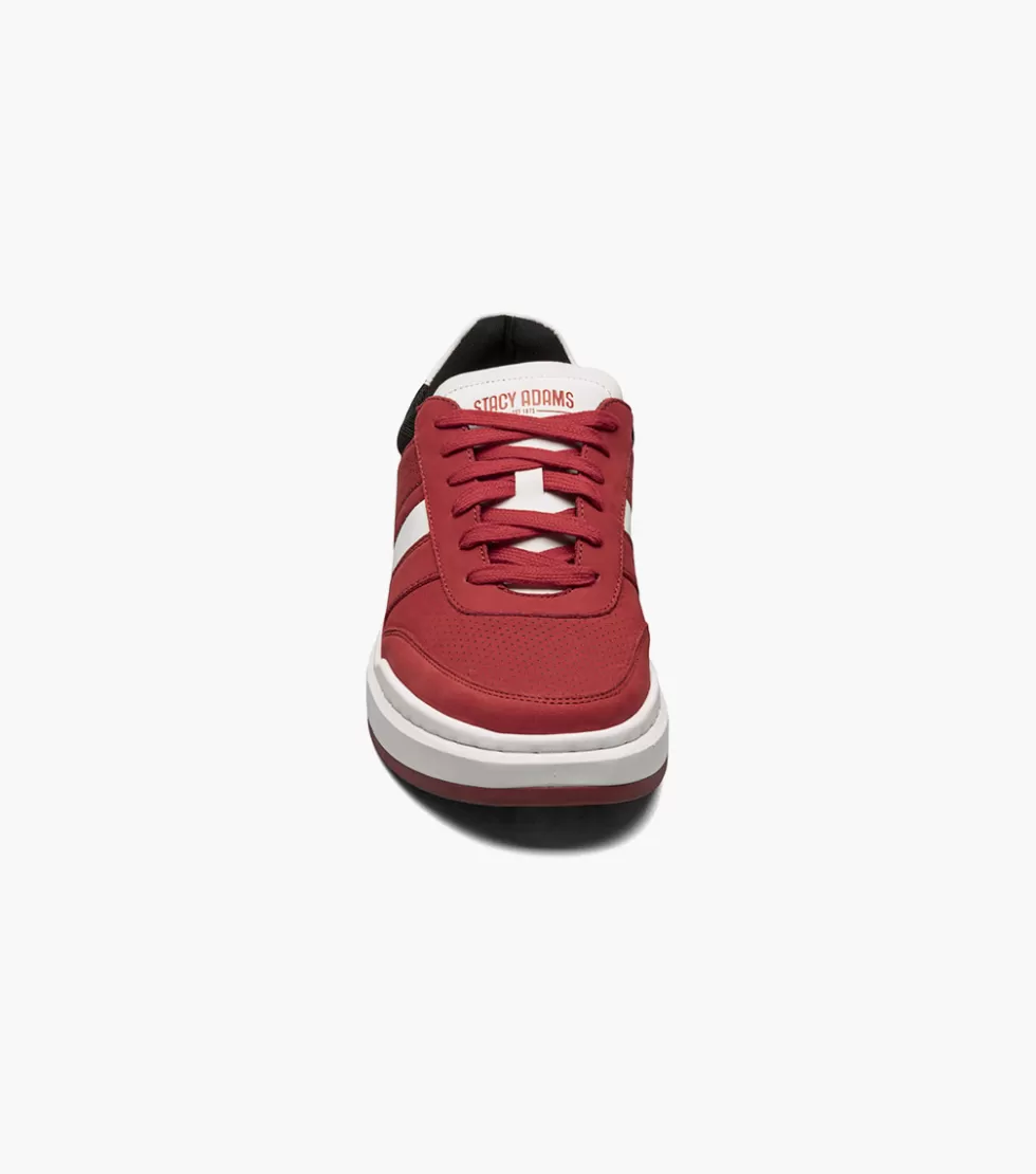 Chaussures Stacy Adams Currier - Édition Limitée Rouge Éclat en Promotion Exclusive