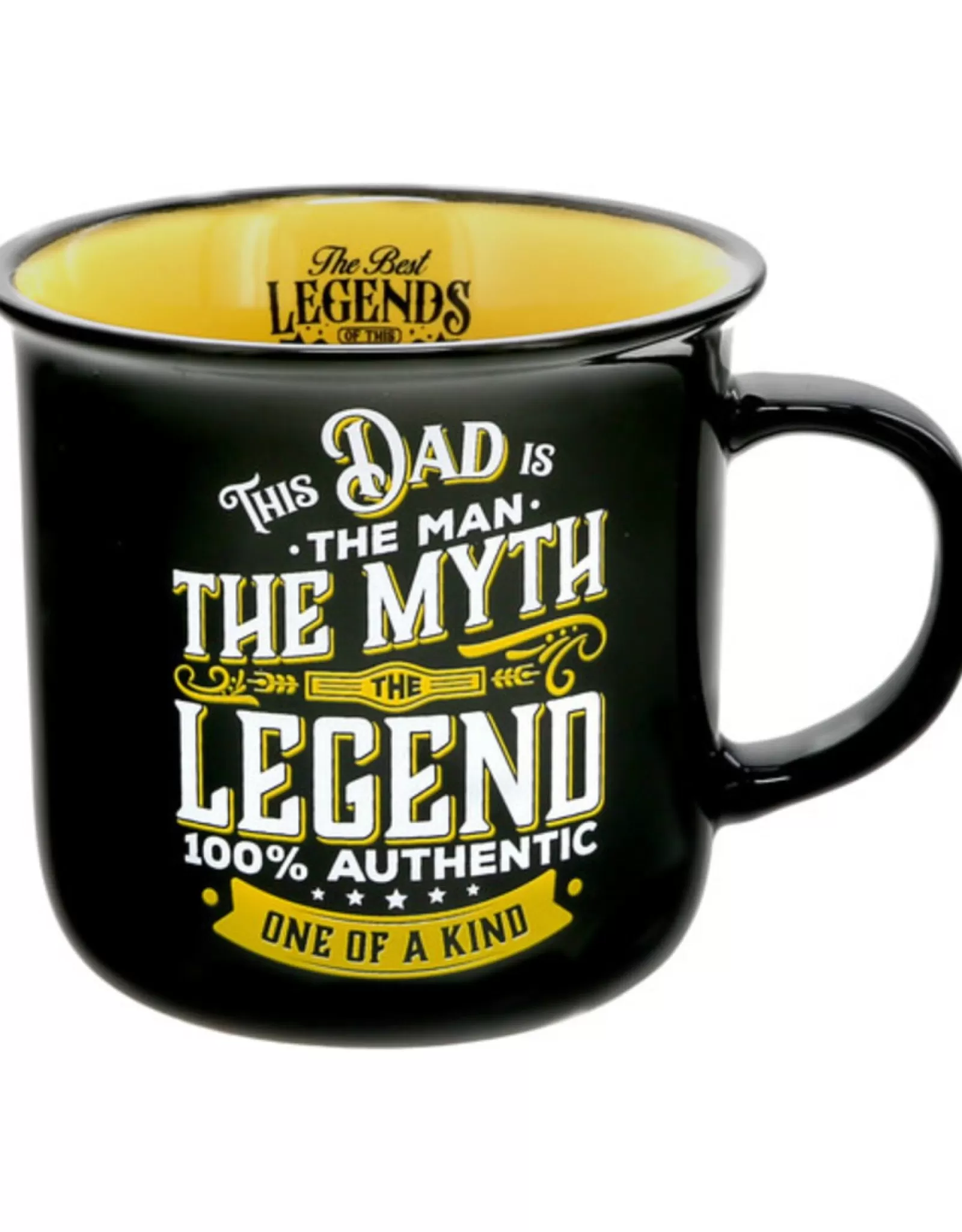« Tasse Cadeau Fête des Pères - Héros du Quotidien - 38 cl Personnalisable »
