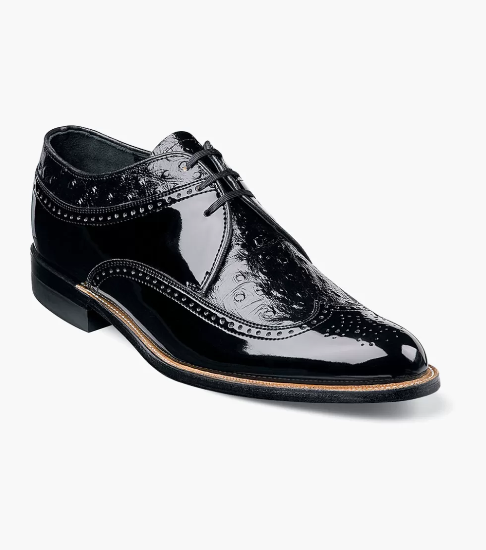Dernière chance ! Chaussures élégantes Stacy Adams Dayton en noir - Édition Limitée Soldes Flash