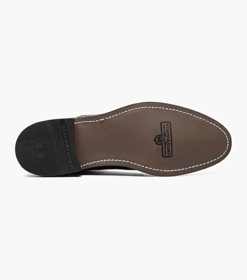 Chaussures homme Stacy Adams Dayton noir/gris - Liquidation printanière exclusive
