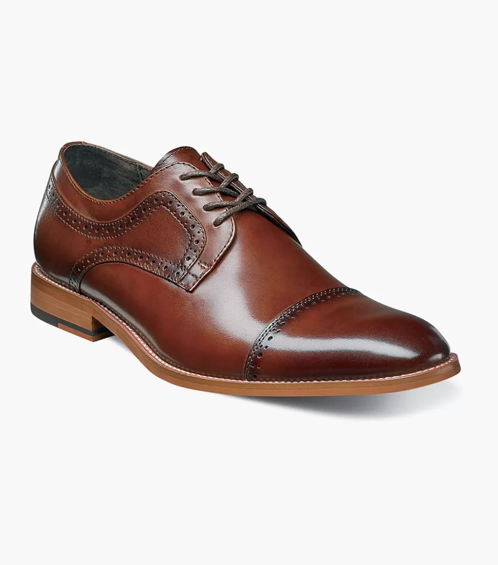Promotion Exclusive sur les Bottines Élégantes Dickinson Cognac - Stacy Adams Édition Automne