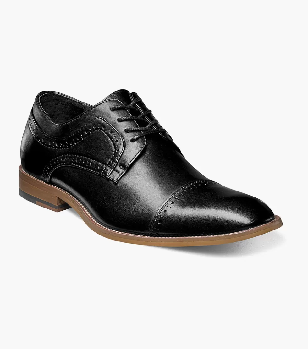 Chaussures Classiques Stacy Adams Dickinson - Noir Élégant, Style Inégalé pour Homme