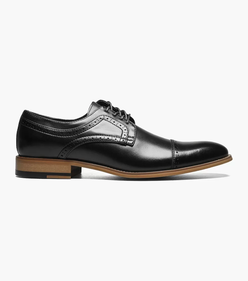 Chaussures Classiques Stacy Adams Dickinson - Noir Élégant, Style Inégalé pour Homme