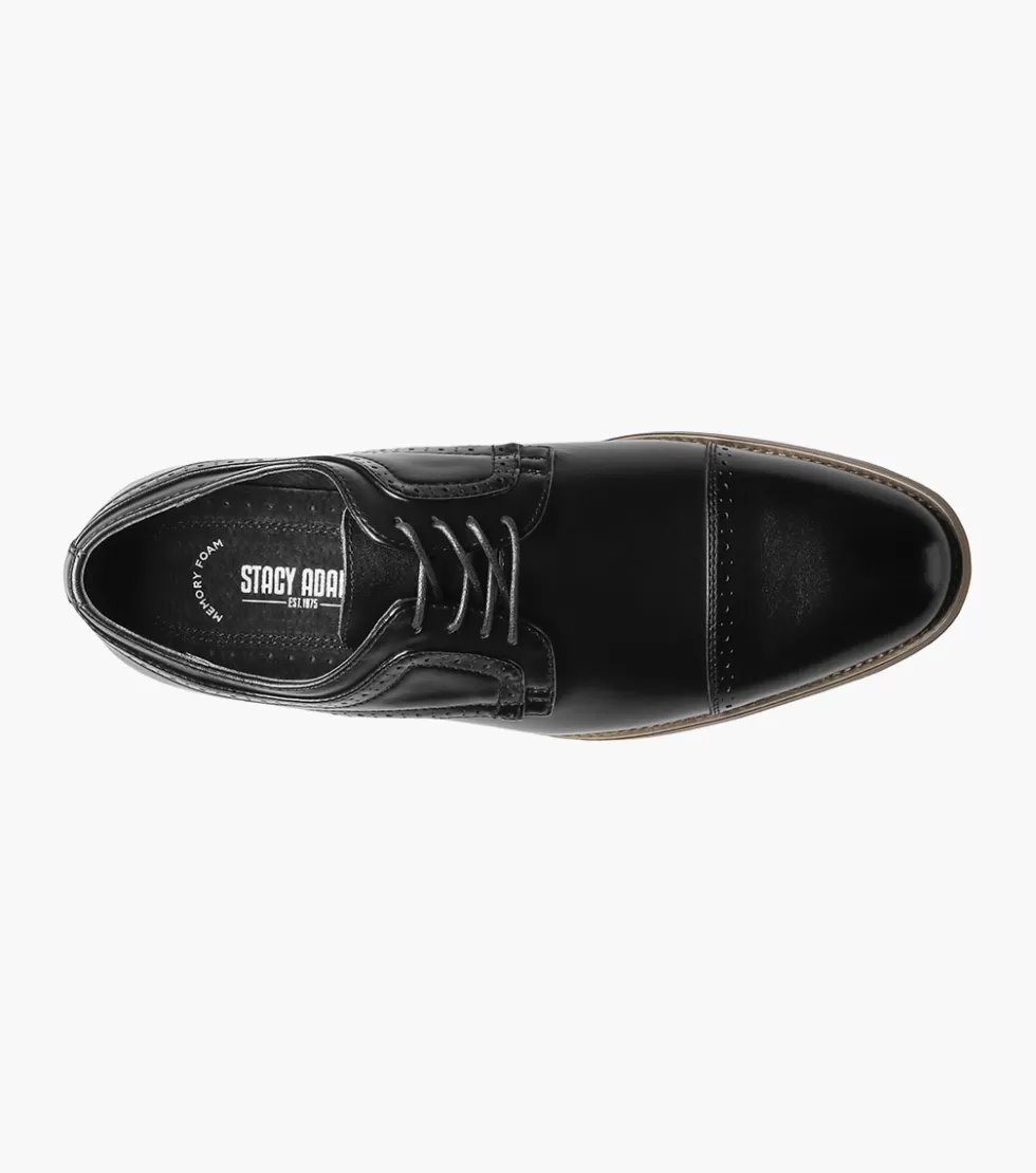 Chaussures Classiques Stacy Adams Dickinson - Noir Élégant, Style Inégalé pour Homme