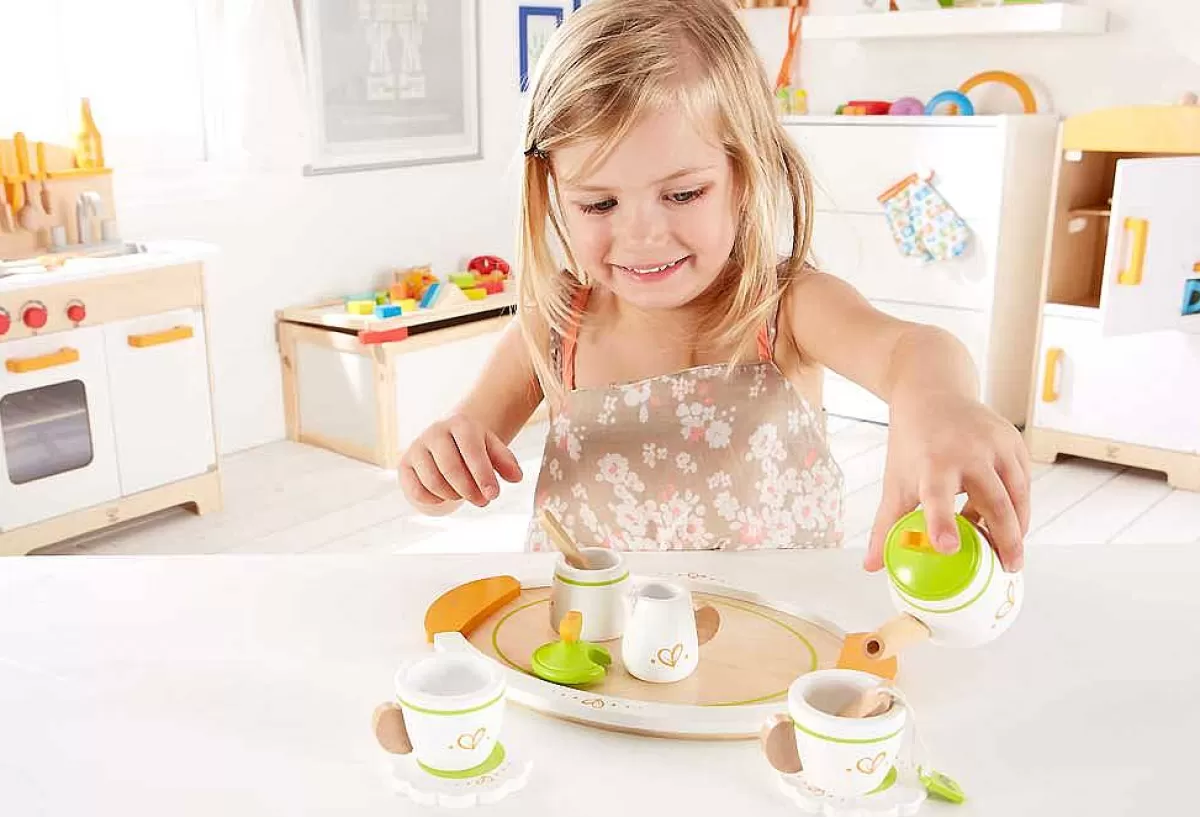 HAPE Service de Table Élégant en Bois Massif - Design Contemporain pour Repas Tendance