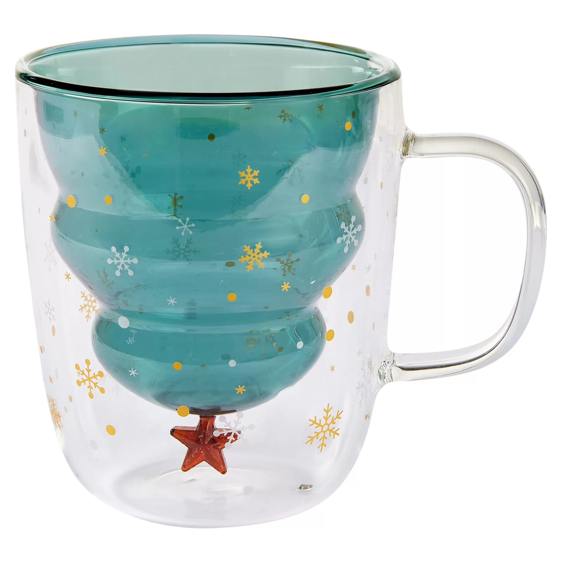 Tasse Isotherme à Double Paroi « Magie de Noël » - Design Festif pour Boissons Chaudes, Cadeau Pratique