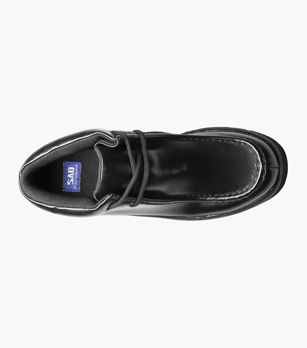 Chaussures Stacy Adams Dublin II en Cuir Noir Brillant - Modèle Élégant Disponible en Ligne