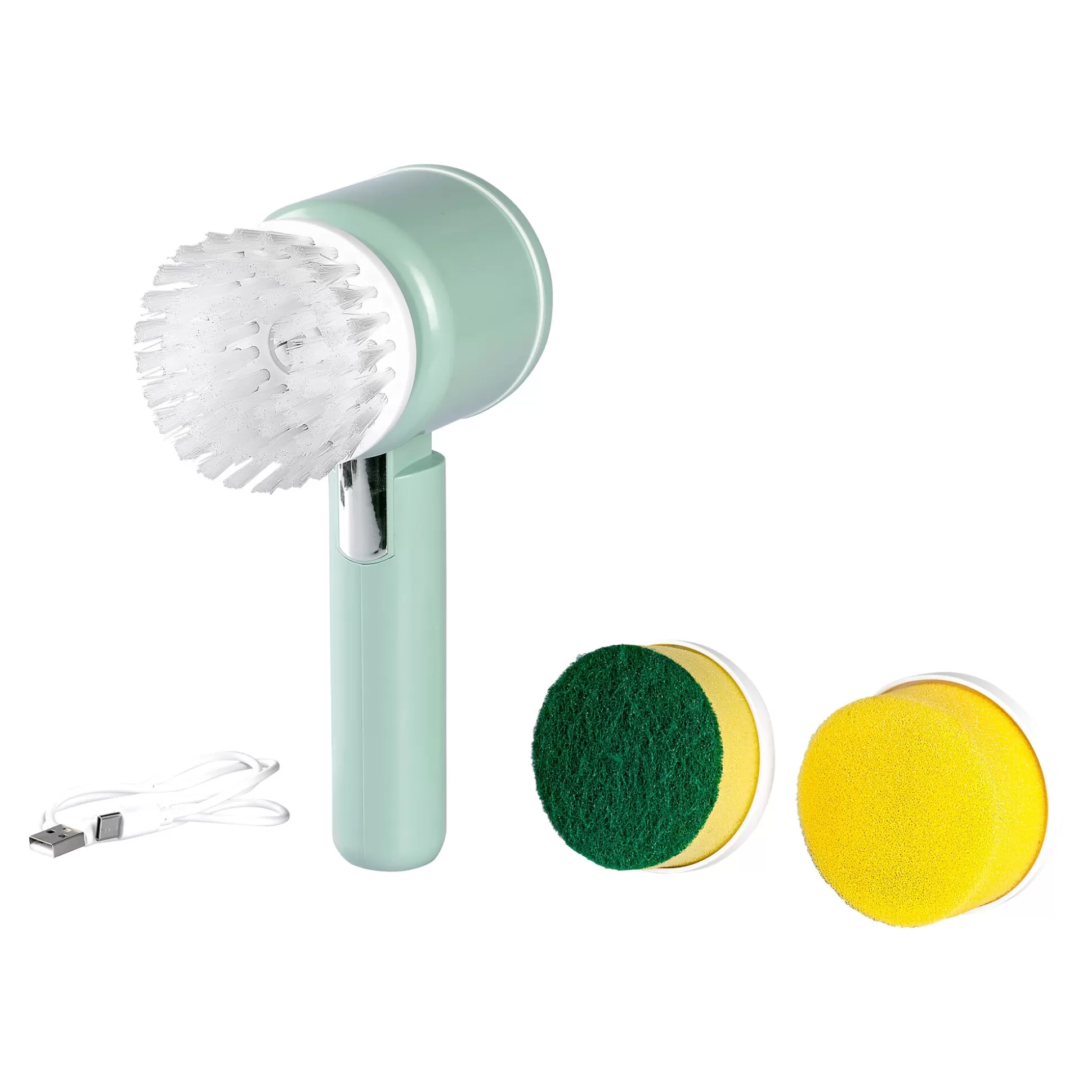 Brosse Électrique Multifonction genialo Pro - Modèle Compact Sans Fil, Idéale pour un Nettoyage Rapide et Efficace