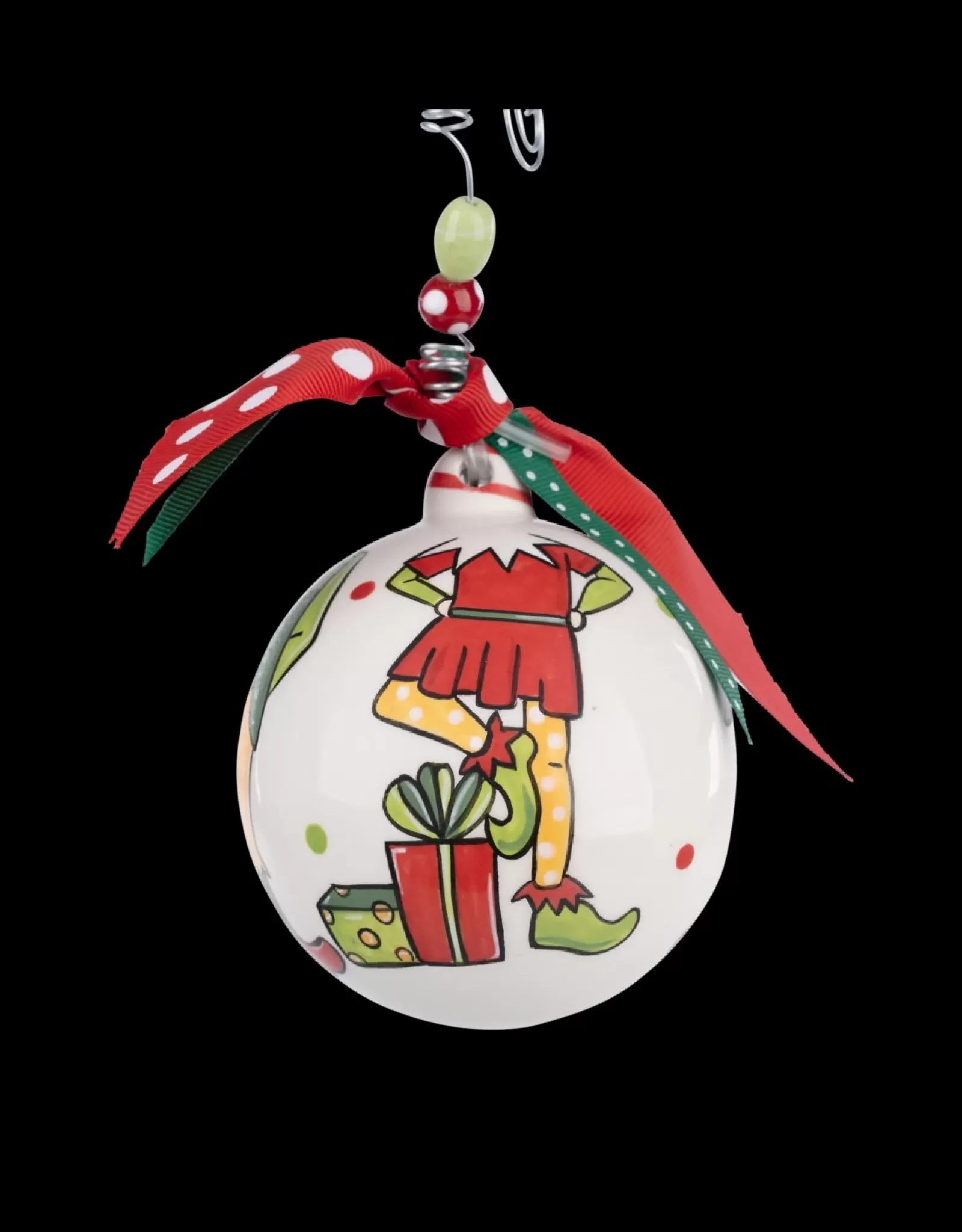 Boule de Noël Lutin Personnalisable - Créez la Magie avec Maison Glory  
Décoration Festive Unique à Personnaliser (Elfe Féérique)