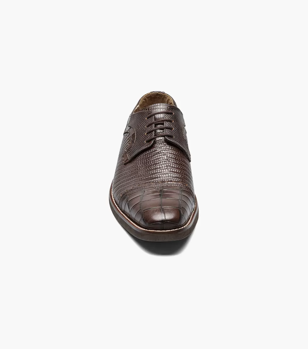 Chaussures élégantes Stacy Adams - Modèle Esposito en cuir marron à prix doux