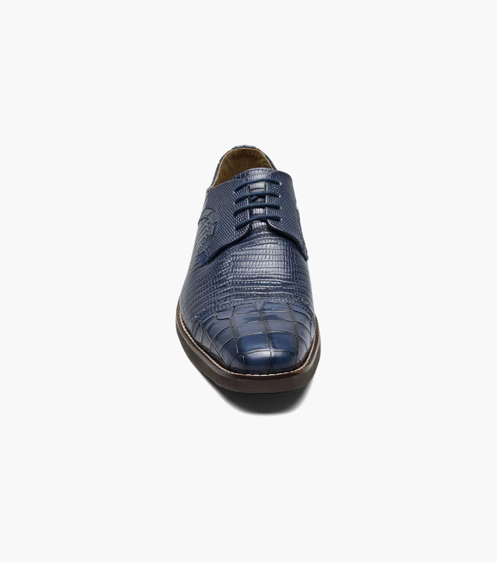 Chaussures élégantes Stacy Adams Esposito en Bleu Océan - Nouvelle Collection Printemps-Été
