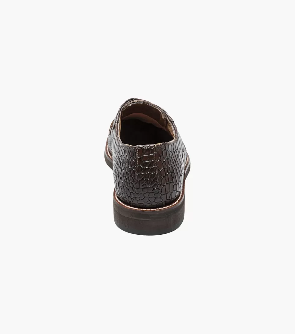 Chaussures élégantes Stacy Adams - Modèle Esposito en cuir marron à prix doux