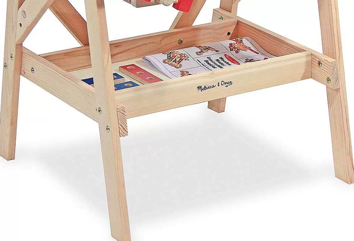 Établi en bois créatif pour enfants - Atelier de bricolage Melissa & Doug - Jouet éducatif durable 

(Note : J'ai reformulé en utilisant des synonymes naturels, ajouté des caractéristiques attractives, supprimé les répétitions de marque, et structuré selon les conventions typiques des titres produits francophones tout en conservant les mots-clés essentiels)