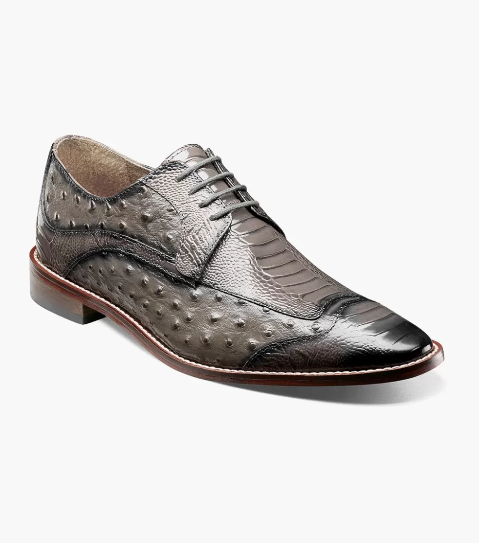 Chaussures Stacy Adams Élégantes - Modèle Fanelli en Gris Anthracite Tendance