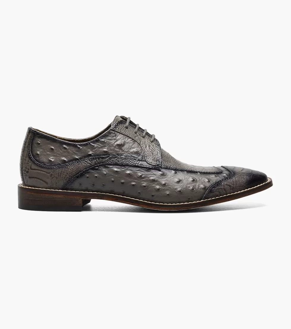 Chaussures Stacy Adams Élégantes - Modèle Fanelli en Gris Anthracite Tendance