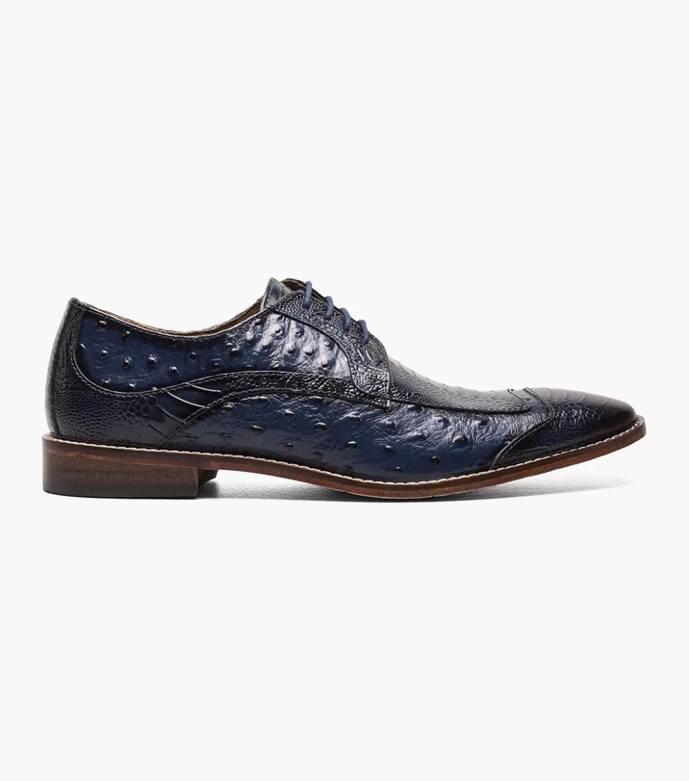 Élégantes Chaussures Stacy Adams Fanelli - Bleu Électrique pour Style Urbain Audacieux