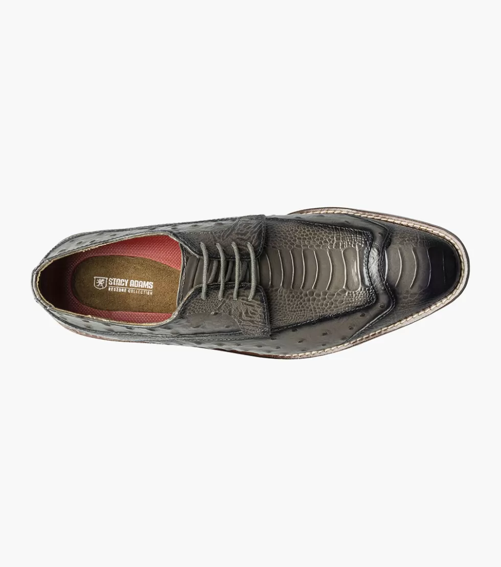 Chaussures Stacy Adams Élégantes - Modèle Fanelli en Gris Anthracite Tendance